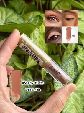Stila Liqua-Play Eye Shadow – Sandy Matte (Warm Tan) | Mini | NEW